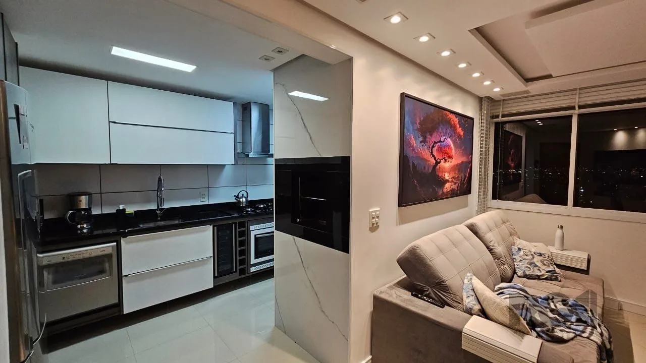 Imagem Apartamento com 2 quartos, churrasqueira, vaga, no bairro Cristo Redentor Poa/RS