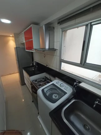 Imagem Apartamento para locação em Lauro de Freitas-BA, Buraquinho: 2 quartos, 1 suite, 2 salas, 1 banheiro, 1 vaga, 63m².