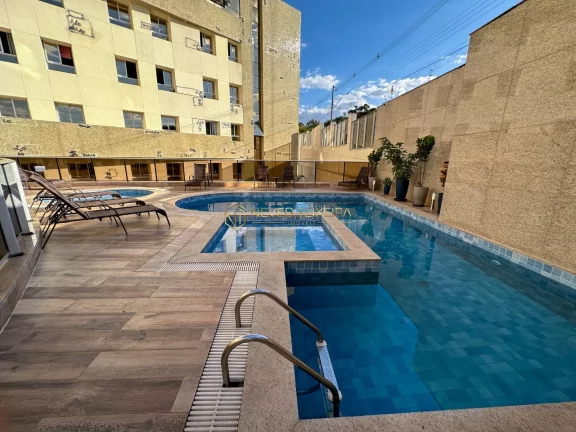 Imagem Excelente apartamento com armários em todos os cômodos, com área de lazer completa.