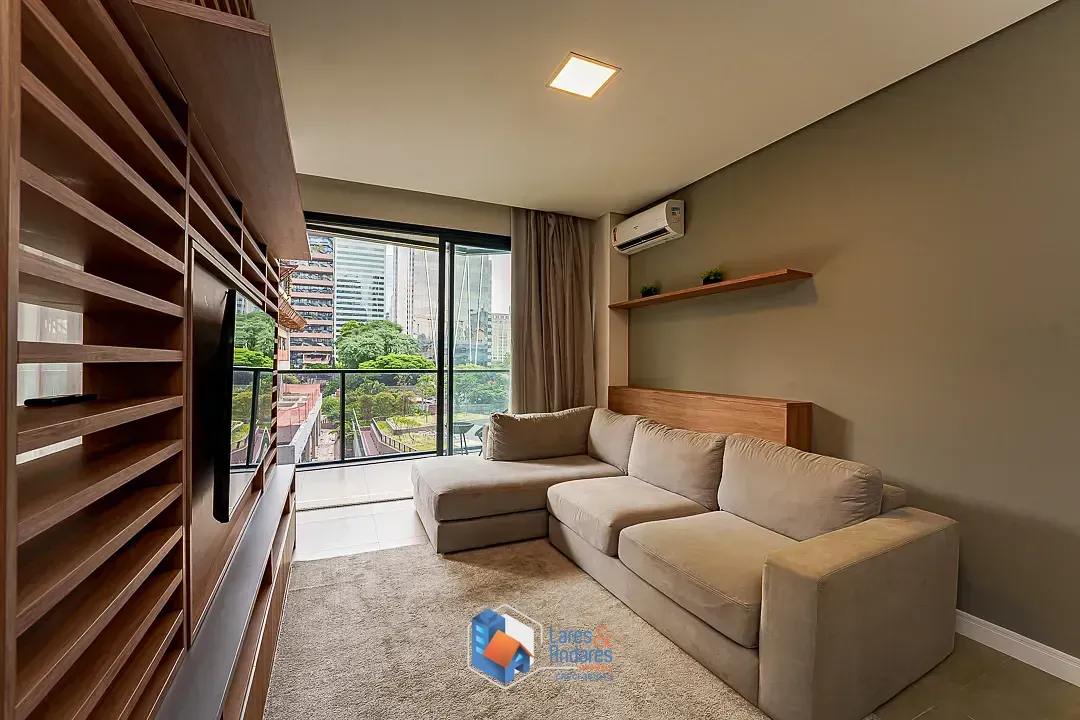 Foto do imóvel Apartamento para venda em Vila Olímpia com 1 quarto, 57m² em Rua Chilon