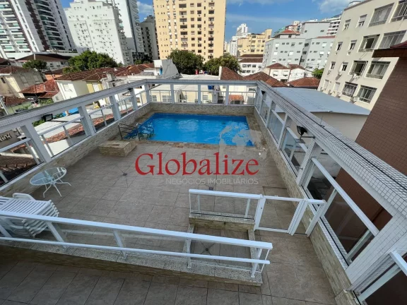 Foto do imóvel Apartamento Garden à venda com 2 dormitórios e 1 vaga no bairro do José Menino em Santos por R$ 715 mil