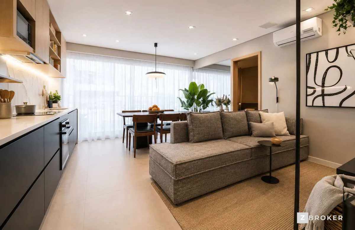 Imagem Apartamento à venda em Ubatuba, Centro, com 1 quarto, 36m2