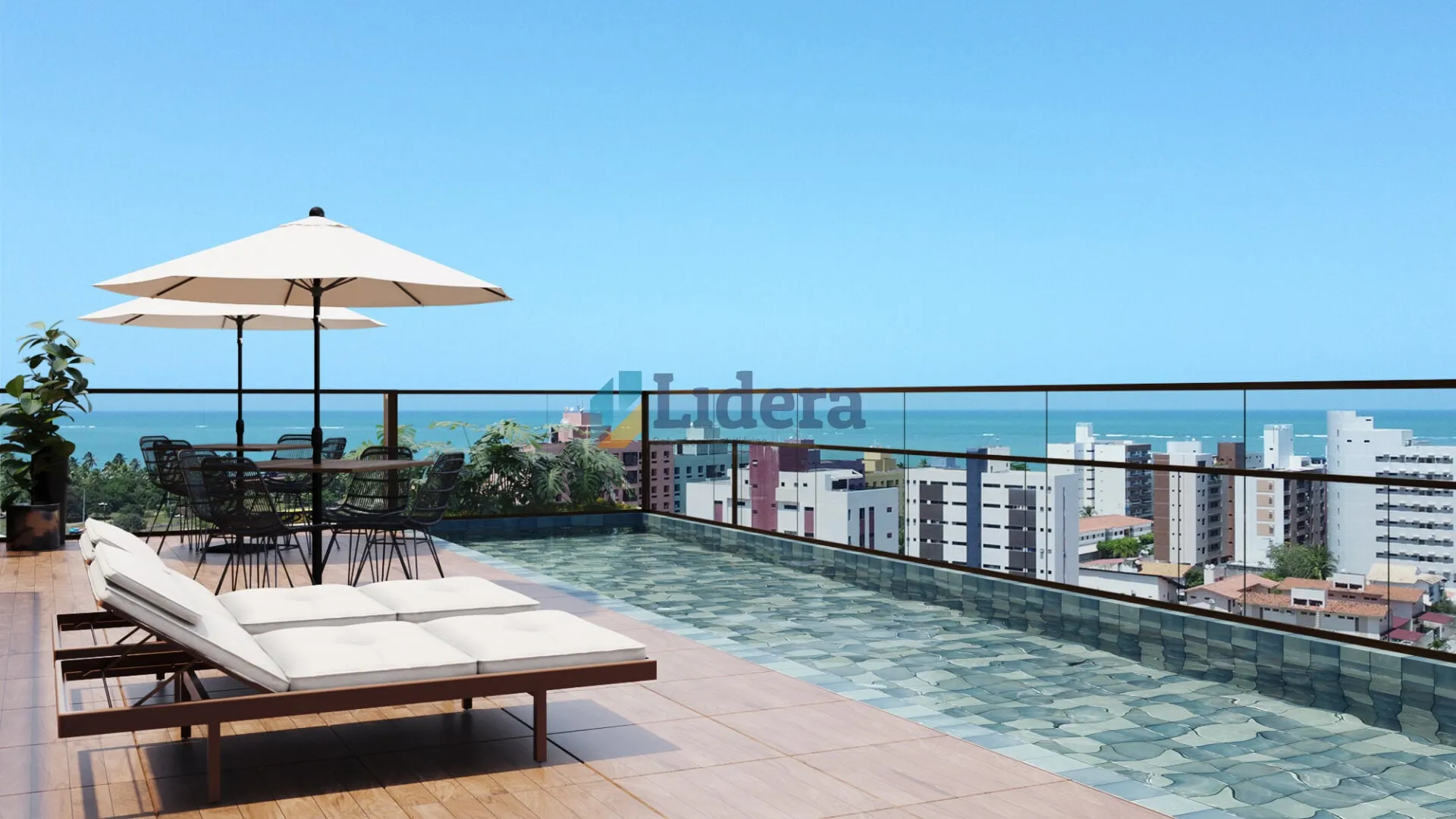 Imagem Apto - 3 Quartos - 1 Suíte - 71,40m² - Ponta de Campina, Cabedelo/PB