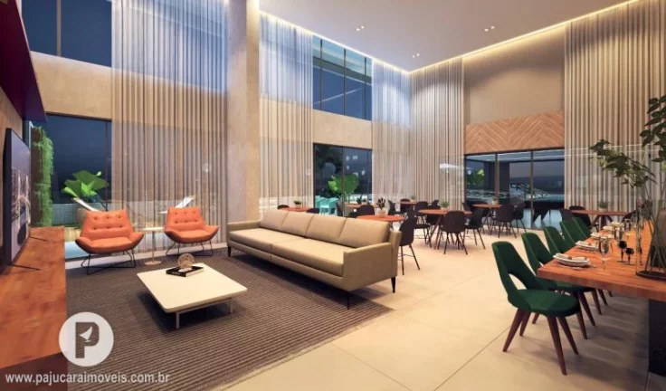 Imagem 02 quartos 66m² finan. bancári, Varanda Gourmet, Ponta Verde