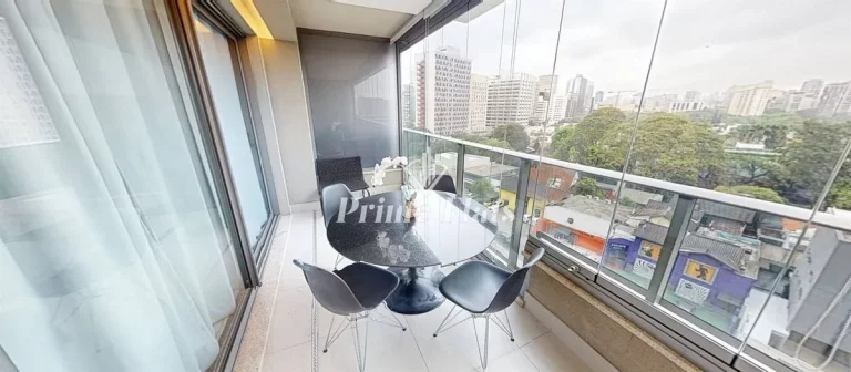 Imagem Flat disponível para locação no VHouse Faria Lima, com 36m², 1 dormitório e 1 vaga