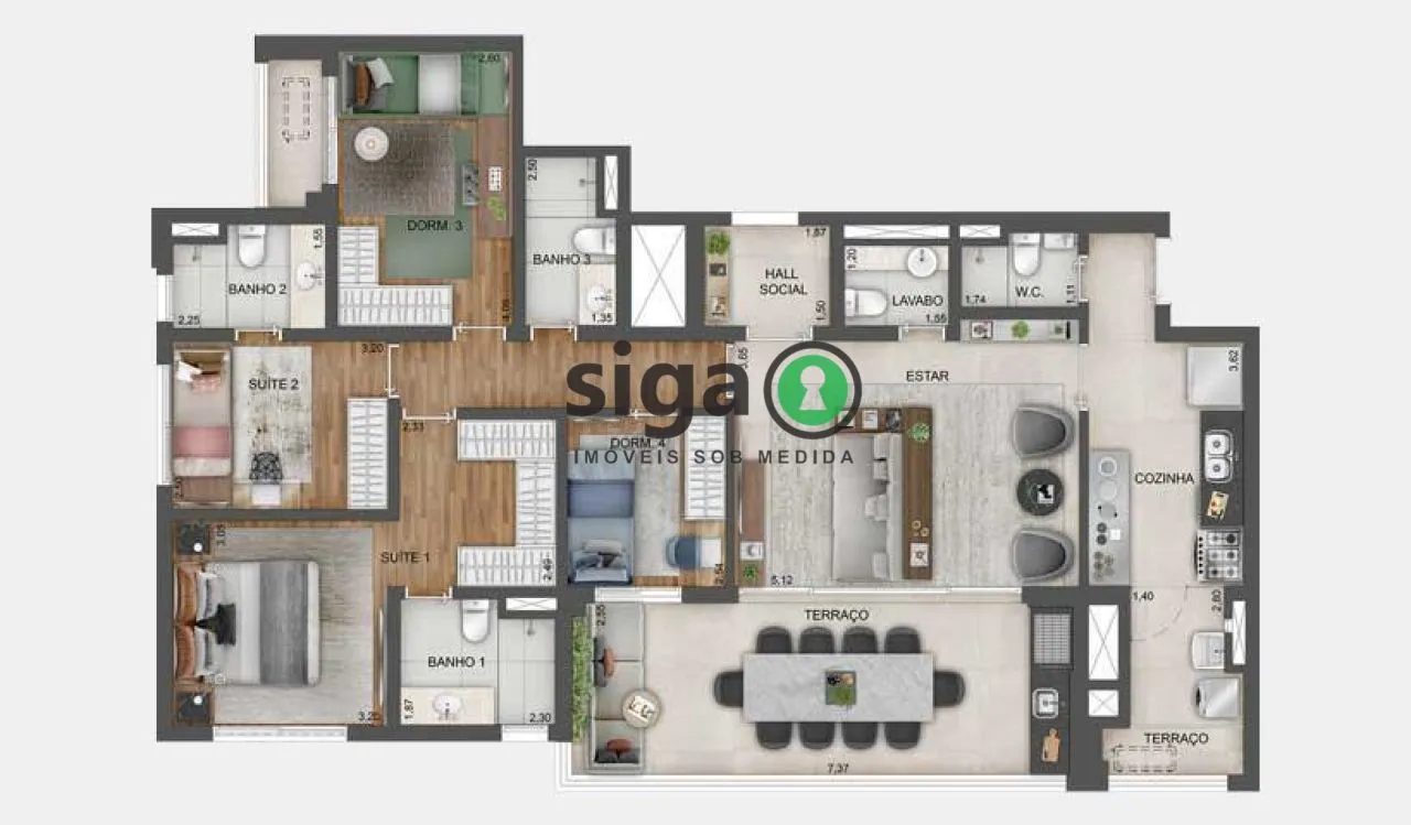 Imagem Apartamento para venda na Vila Clementino, São Paulo - SP