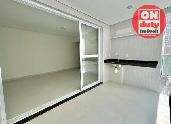 Imagem Na quadra da praia Apartamento com 2 dormitórios à venda, 76 m² por R$ 860.000 - Embaré - Santos/SP