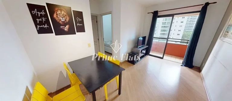Imagem Flat disponível para venda no Mercure São Paulo Berrini, com 54m², 2 dormitórios e 1 vaga de garagem