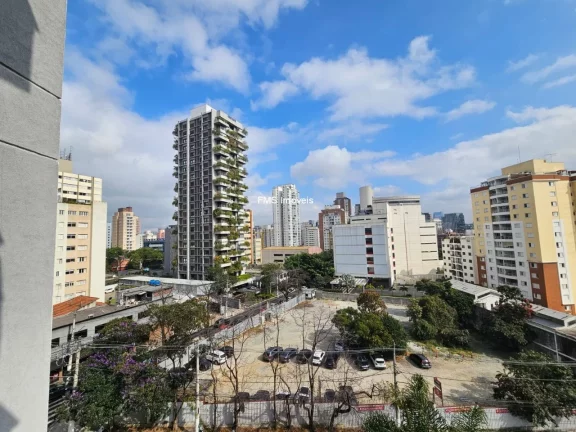 Imagem Apartamento para locação na Vila Olímpia com 1 quarto, 1 sala, 1 banheiro, 1 vaga, 32m² de área.