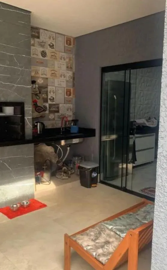 Imagem Casa para Venda em Hortolândia, Parque Gabriel, 3 dormitórios, 1 suíte, 2 banheiros, 3 vagas