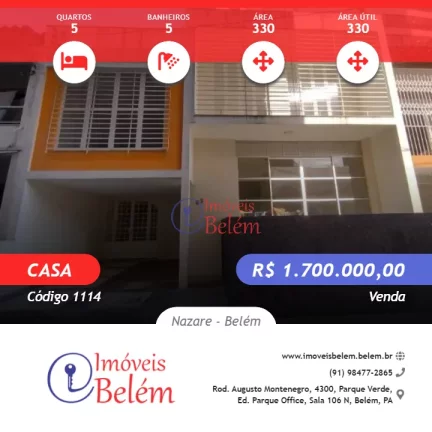 Imagem Imóveis Belém vende cheden Bitar