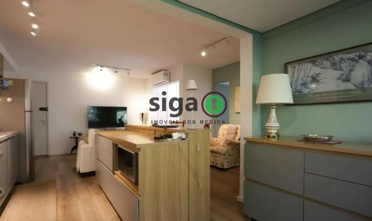 Imagem Apartamento Mobiliado com 2 Dormitórios Próximo ao Metrô São Paulo-Morumbi.