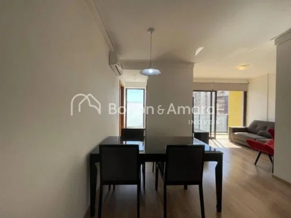 Imagem Apartamento possui 57m², 1 suíte com ar condicionado lavabo 1 vaga de garagem todo planejados e co...