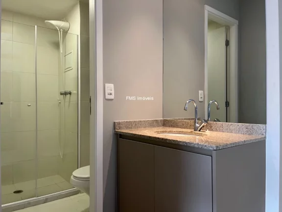 Imagem Apartamento para locação na Consolação, São Paulo-SP: 1 quarto, 1 sala, 1 banheiro, 1 vaga de garagem!