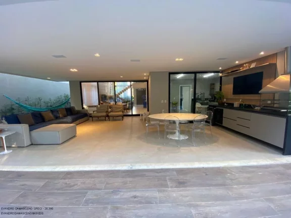 Imagem Casa em Condomínio de Alto Padrão em Alphaville I - Salvador-BA: 4 Quartos, 3 Suítes, 2 Salas, 2 Banheiros, 4 Vagas, 400m²!