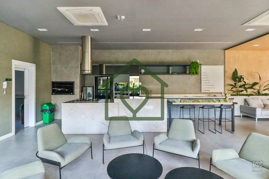Imagem Excelente apartamento totalmente mobiliado com automação em todos os ambientes, sacada integrada a...