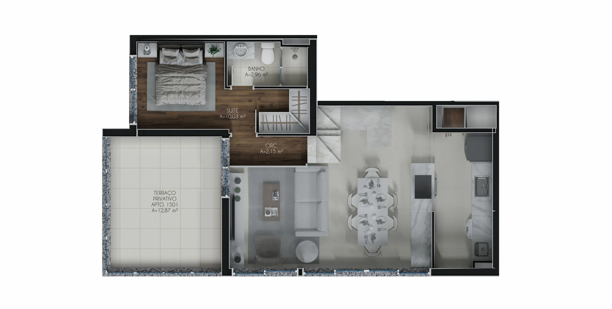 Imagem Apartamento à venda em Porto Alegre, Jardim Botânico, com 2 quartos, 63m2