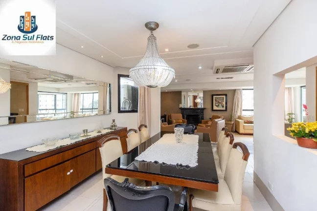 Imagem Apartamento à Venda Em Moema Pássaros Com 4 Dormitórios Sendo 3 Suítes e 3 Vagas