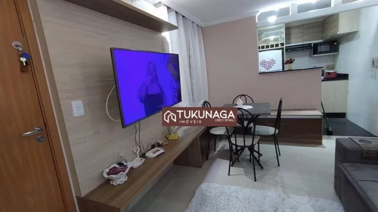 Apartamento com 2 quartos à venda, 47 m² por R$ 250.000 - Água Chata - Guarulhos/SP
