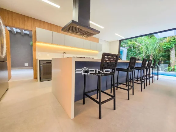 Imagem Belíssima casa à venda com 6 Dormitórios 5 Suítes 647 m² de área útil - Riviera de São Lourenço - Bertioga SP