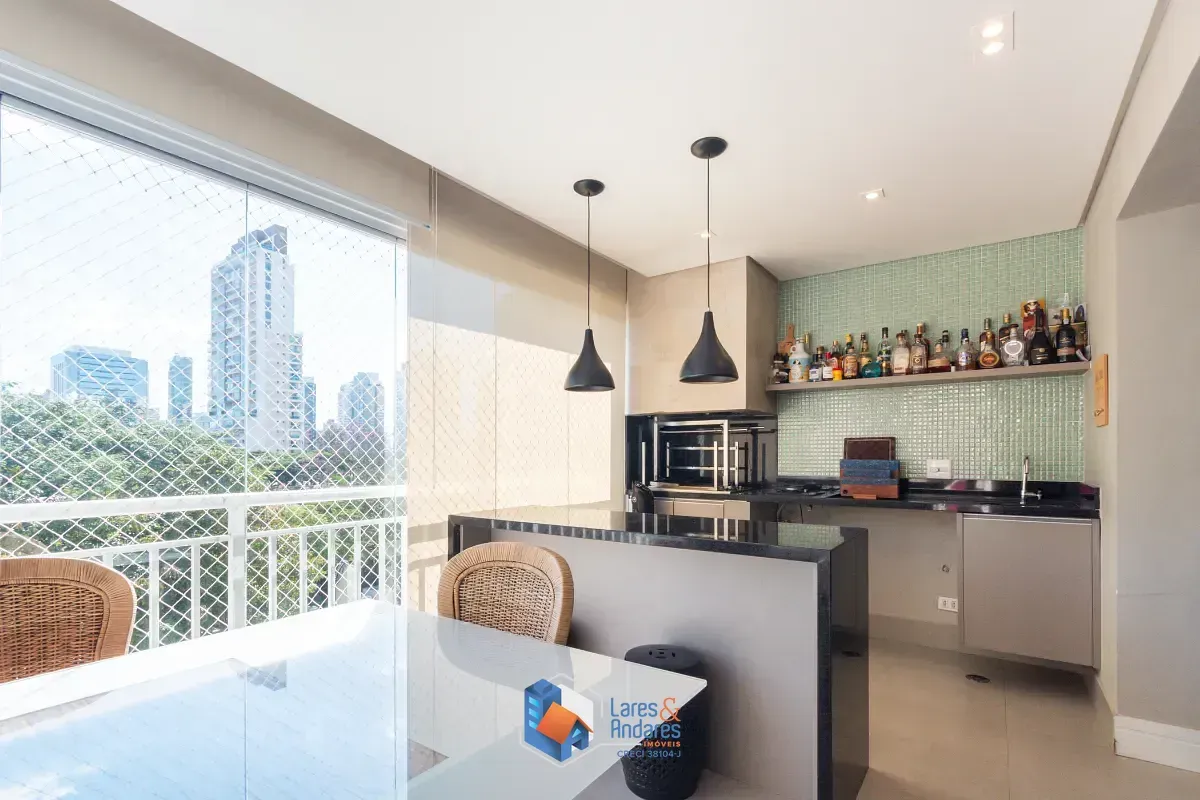 Imagem Apartamento para venda em Brooklin com 4 quartos, sendo 2 suítes, 175m²