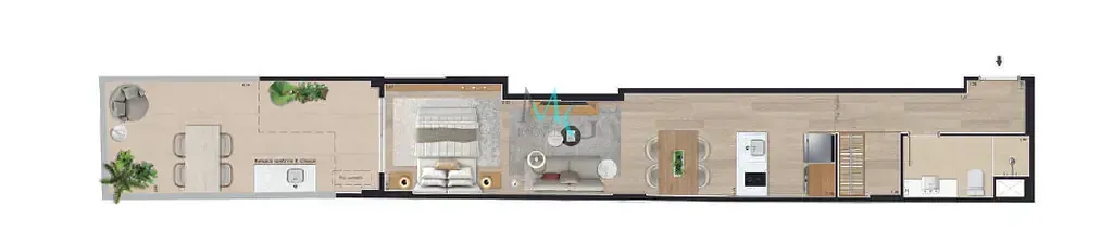 Imagem Cobertura Horizontal à venda 1 Quarto 80.58M² Ipanema Rio de Janeiro - RJ