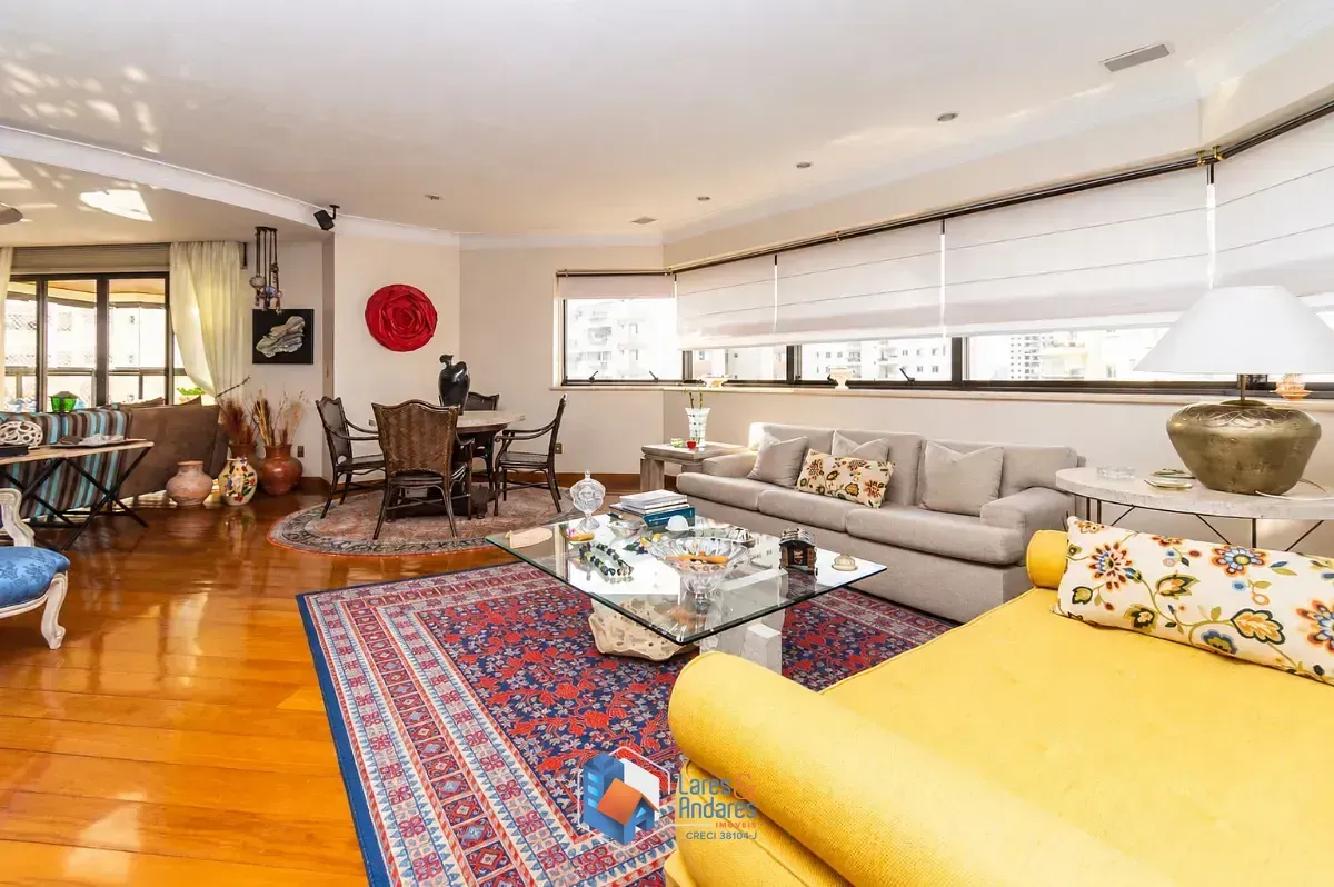 Imagem Apartamento para venda em Campo Belo com 4 quartos, sendo 4 suítes, 276m²