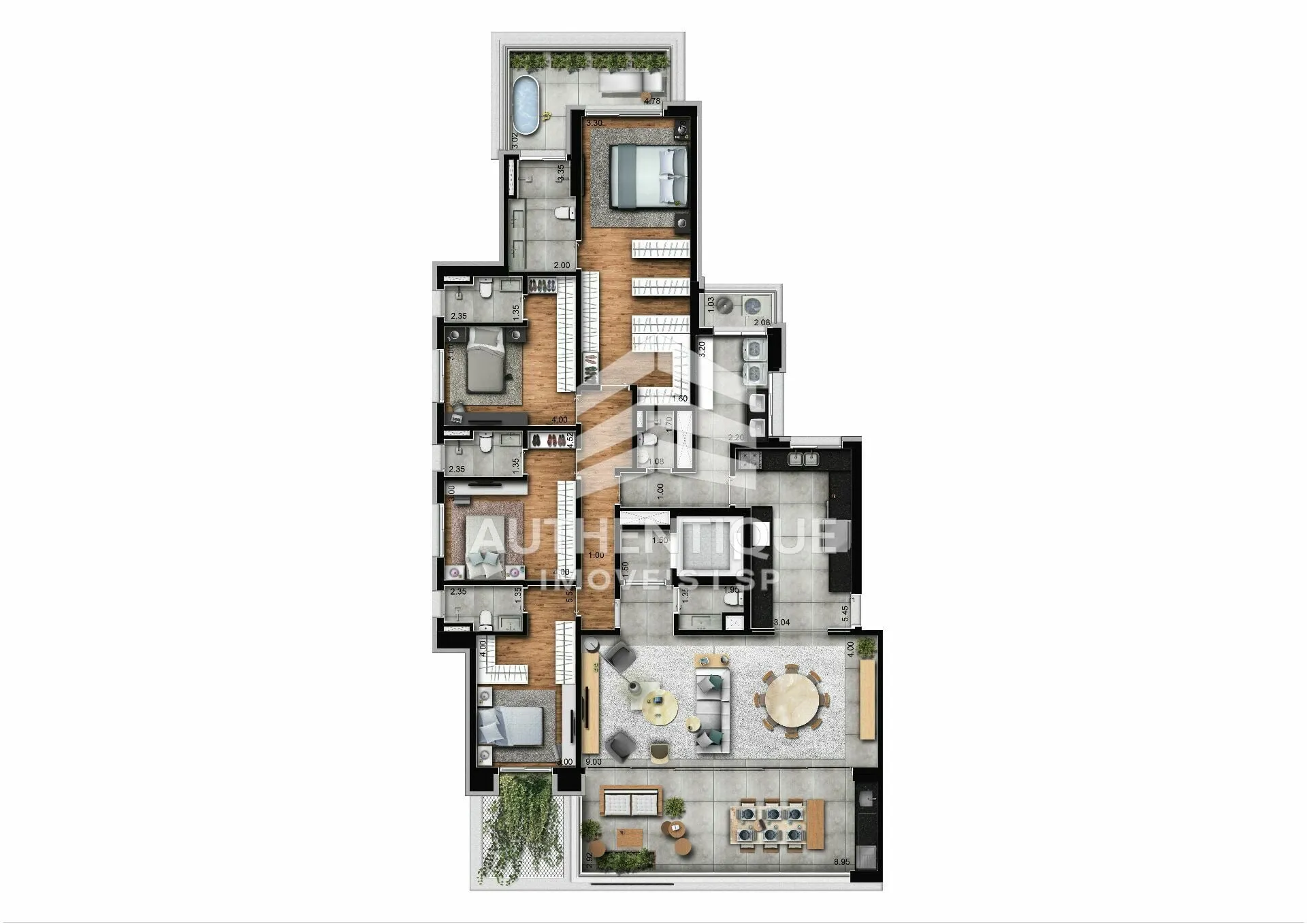 Imagem SYRAH ANÁLIA FRANCO - Apartamento à venda no bairro Jardim Anália Franco - São Paulo/SP, Zona Leste