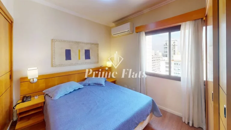 Imagem Flat disponível para venda no Hotel Hampton Park, com 31m², 1 dormitório e 1 vaga