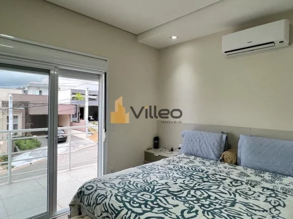 Imagem Apresentamos este magnífico sobrado localizado no Condomínio Villagio Milano, situado no bairro Wa...