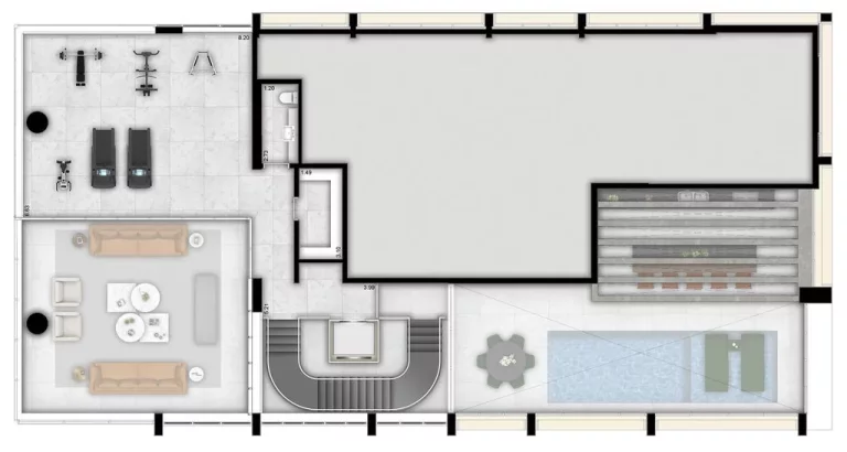Imagem Apartamento Alto Padrão à Venda na Vila Nova Conceição Com 4 Suítes e 4 Vagas