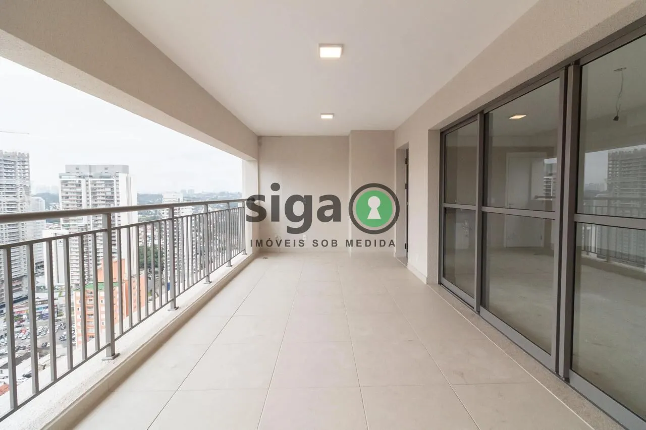 Imagem Apto à venda com 133m² no Butantã, com 3 quartos sendo 2 suítes, 2 vagas Sem Mobília.