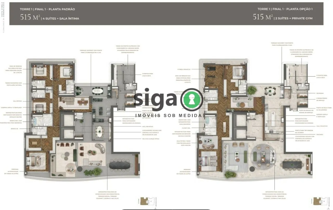 Imagem Apartamento para venda no Jardim Guedala 04 suítes, São Paulo - SP