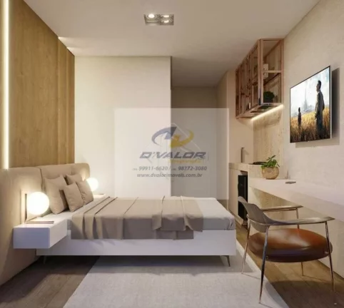 Imagem Vendo Flat com 32,05m², no Jardim Oceania