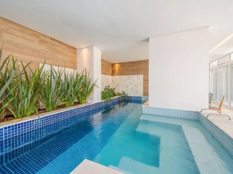 Imagem Apartamento à venda em Santo André-SP, Parque das Nações: 2 quartos, 1 banheiro, 1 vaga, 50m² - Condomínio Sonata Mbigucci.