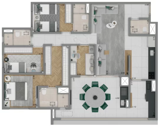 Imagem LIVING GRAND FREGUESIA DO Ó - CYRELA - Apto 71m², ideal para quem busca qualidade de vida!!