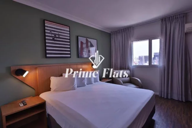 Foto do imóvel Flat disponível para venda no Transamerica Executive Nova Paulista, com 23m², 1 dormitório e 1 vaga de garagem em Rua Vergueiro