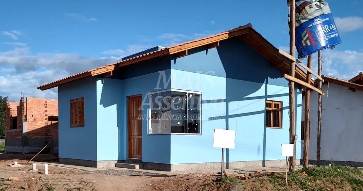 Foto do imóvel Casa nova para venda, Loteamento Moradas das Colinas, bairro Ideal em Taquara/RS