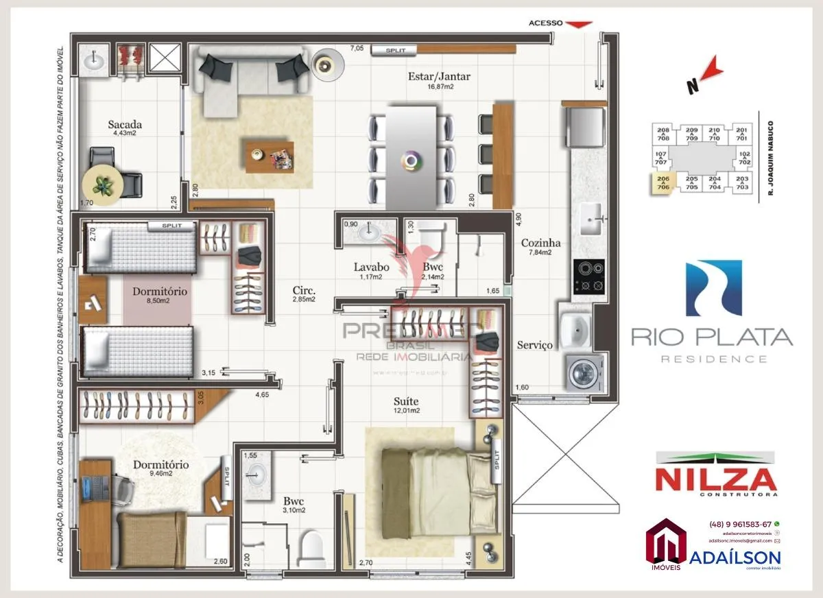 Imagem Residencial Rio Plata Bairro CAPOEIRAS FLORIANOPOLIS SC