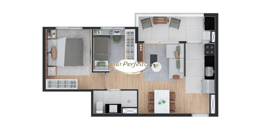 Imagem Apartamento com 2 Quartos à Venda, 44 m² em Paraíso - São Paulo