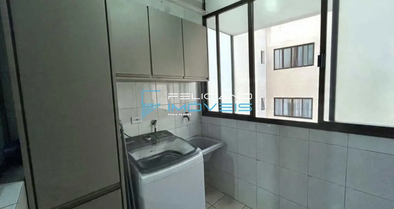 Imagem Apartamento com 2 quartos, Guilhermina, Praia Grande - R$ 620 mil, Cod: 7411