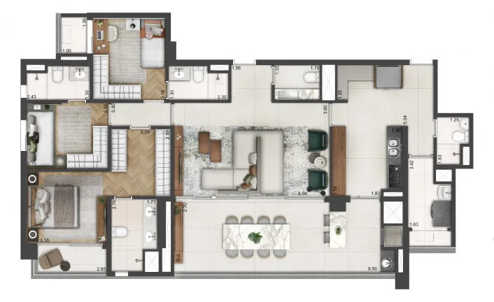 Imagem Apartamento com 4 Quartos à Venda, 145 m² em Vila Mariana - São Paulo
