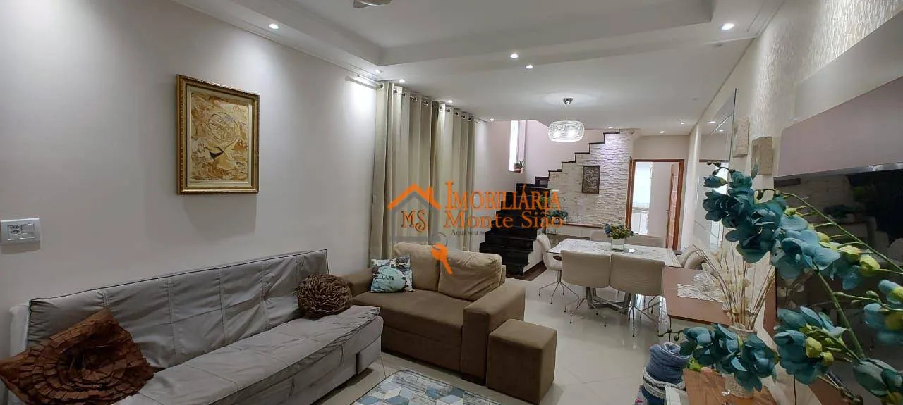 Imagem Sobrado com 3 dormitórios à venda, 165 m² por R$ 777.000,00 - Jardim Santa Clara - Guarulhos/SP