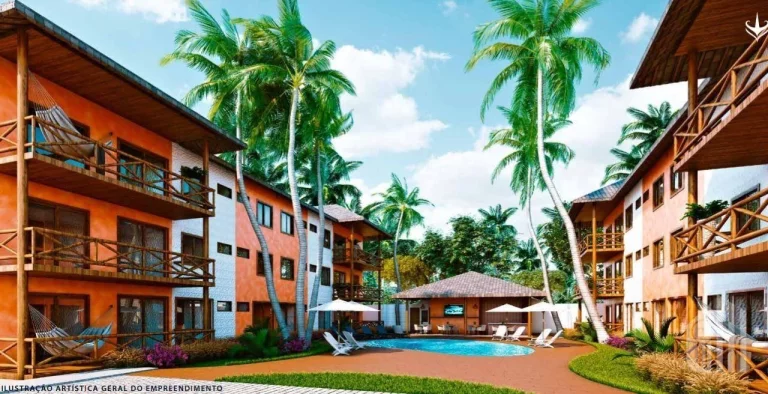 Imagem ÚLTIMA UNIDADE: Apartamento em construção, 2 dormitórios à venda por R$ 342,647,10 Condomínio VILA ATLÂNTIDA - Atalaia - Luís Correia/PI