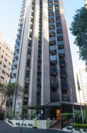 Imagem Flat disponível para locação no Hotel Massis, com 50m², 1 dormitório e 1 vaga de garagem