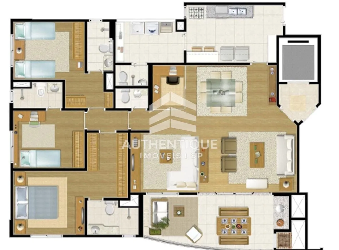 Imagem Reserva Campo Belo - Paco das Aguas - Apartamento à venda em São Paulo/SP