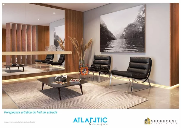 Imagem Apartamento com 1 dormitório à venda, 39,06 m² a partir de R$ 274.000 - Maracanã - Praia Grande/SP