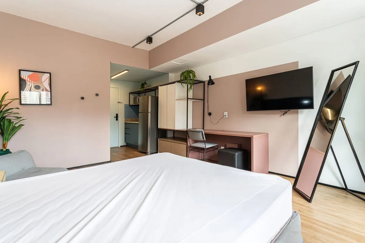 Imagem Apartamento com 1 Quarto para alugar, 32m² - Campo Elíseos