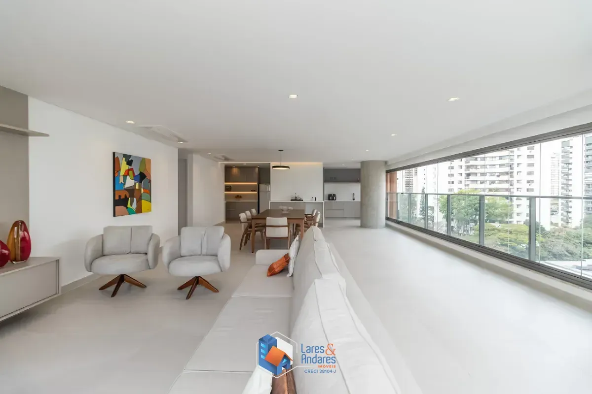 Imagem Apartamento para venda em Campo Belo com 3 quartos, sendo 3 suítes, 211m²