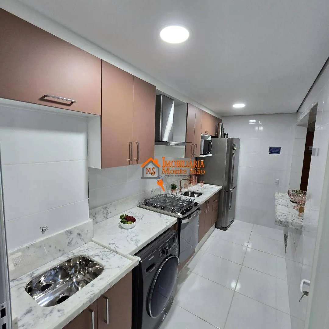 Imagem Apartamento com 2 dormitórios à venda, 59 m² por R$ 470.000,00 - Vila Nova Bonsucesso - Guarulhos/SP